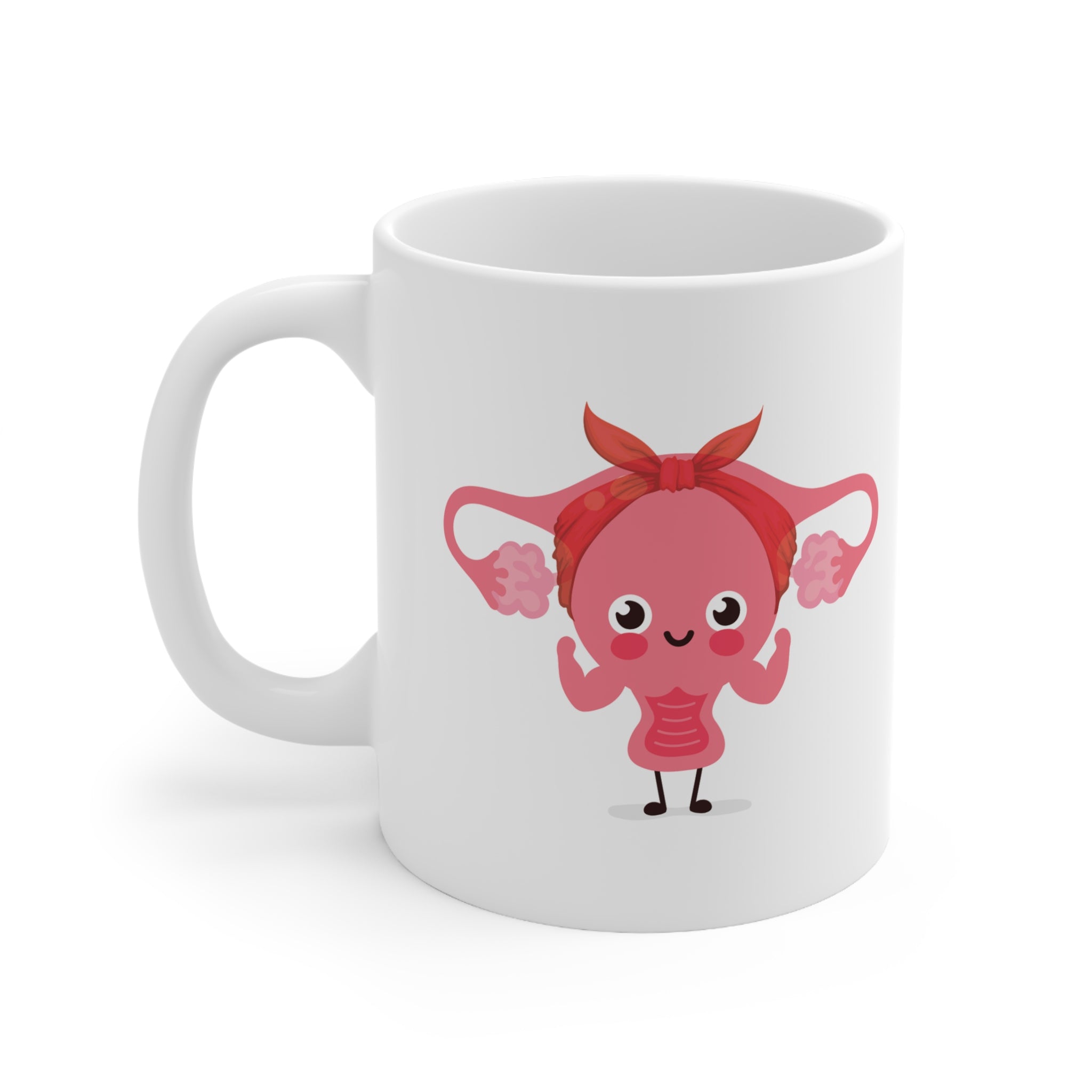 Chloe the Cuterus White Glossy Mug