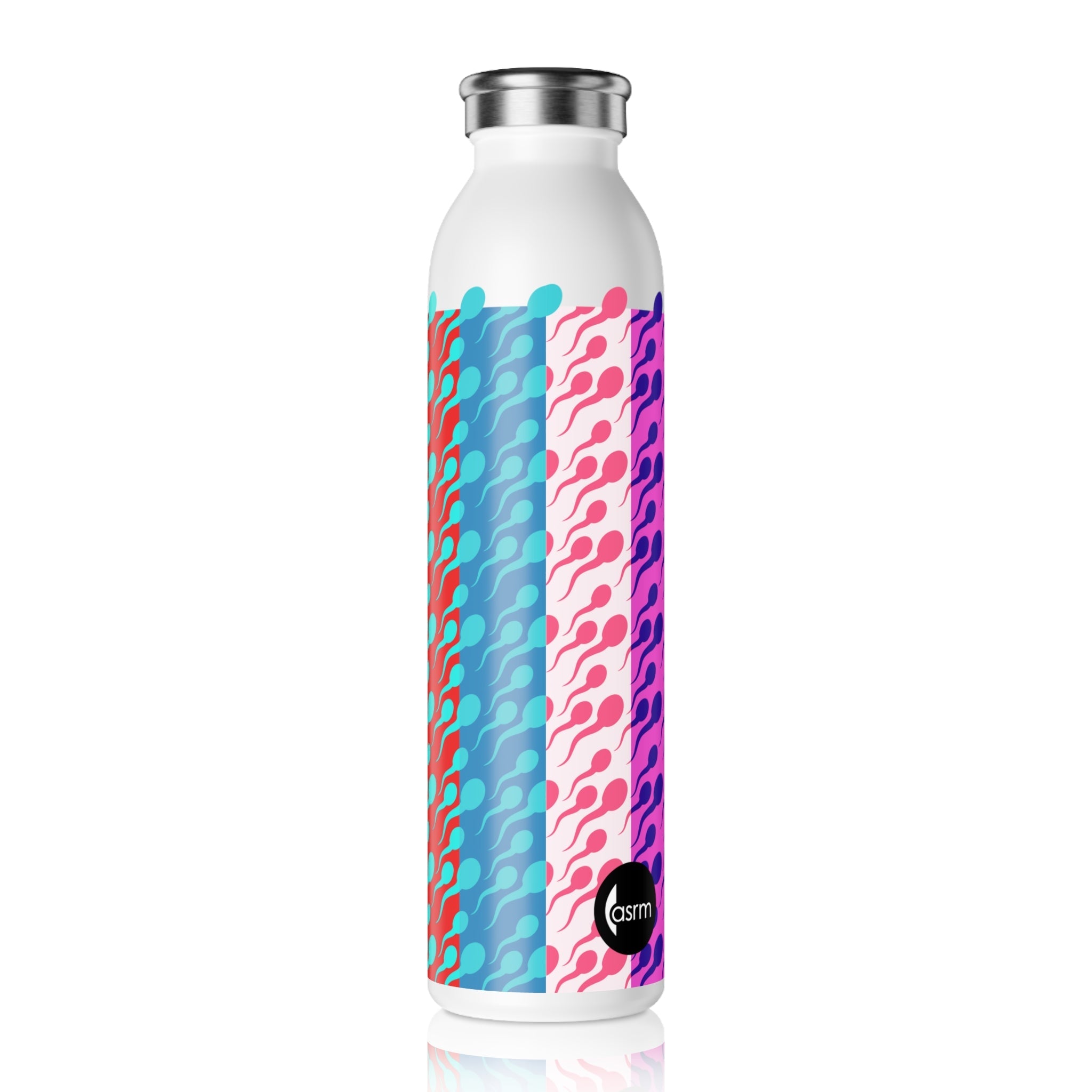 Vibrant Swimmers Stainless Steel Water Bottle