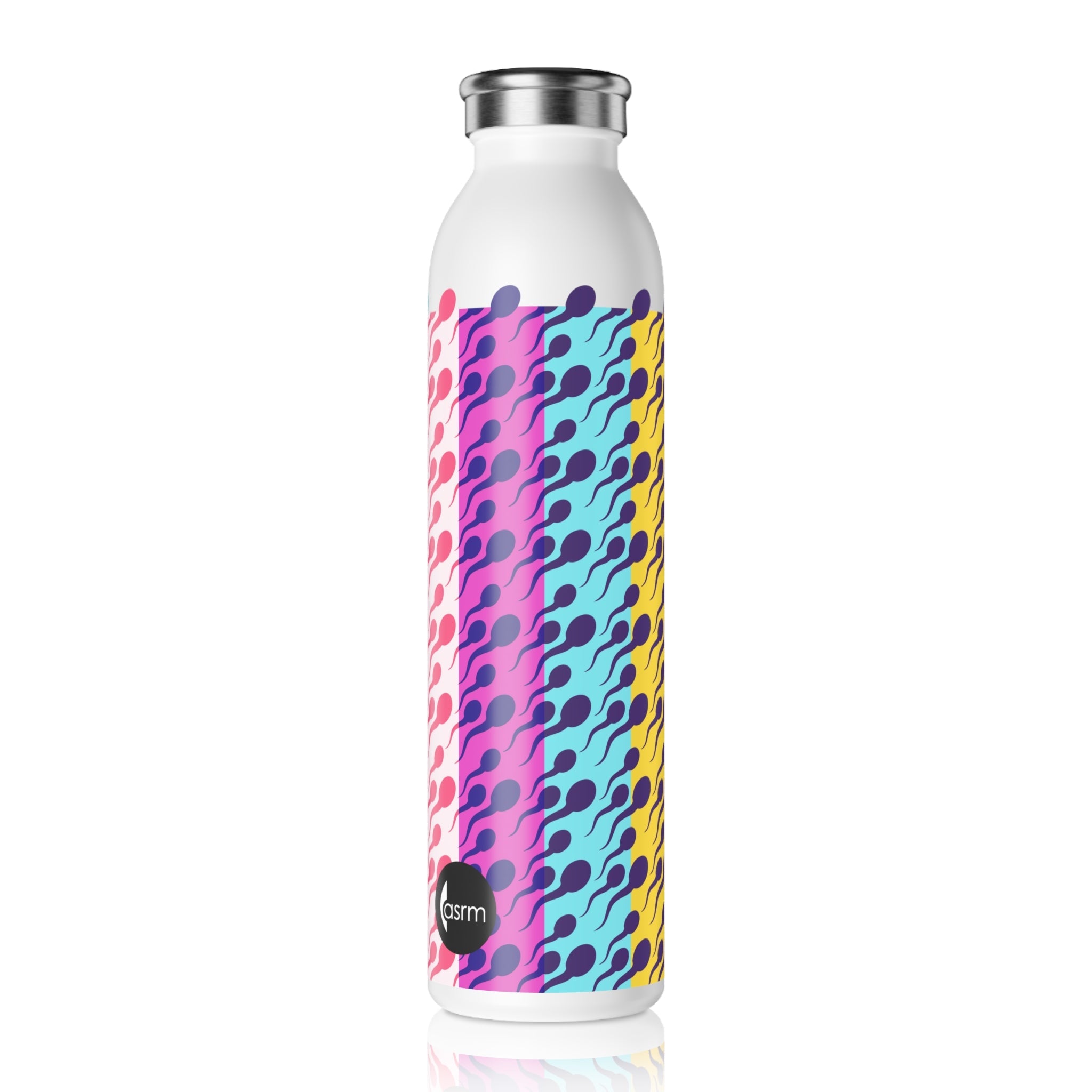 Vibrant Swimmers Stainless Steel Water Bottle