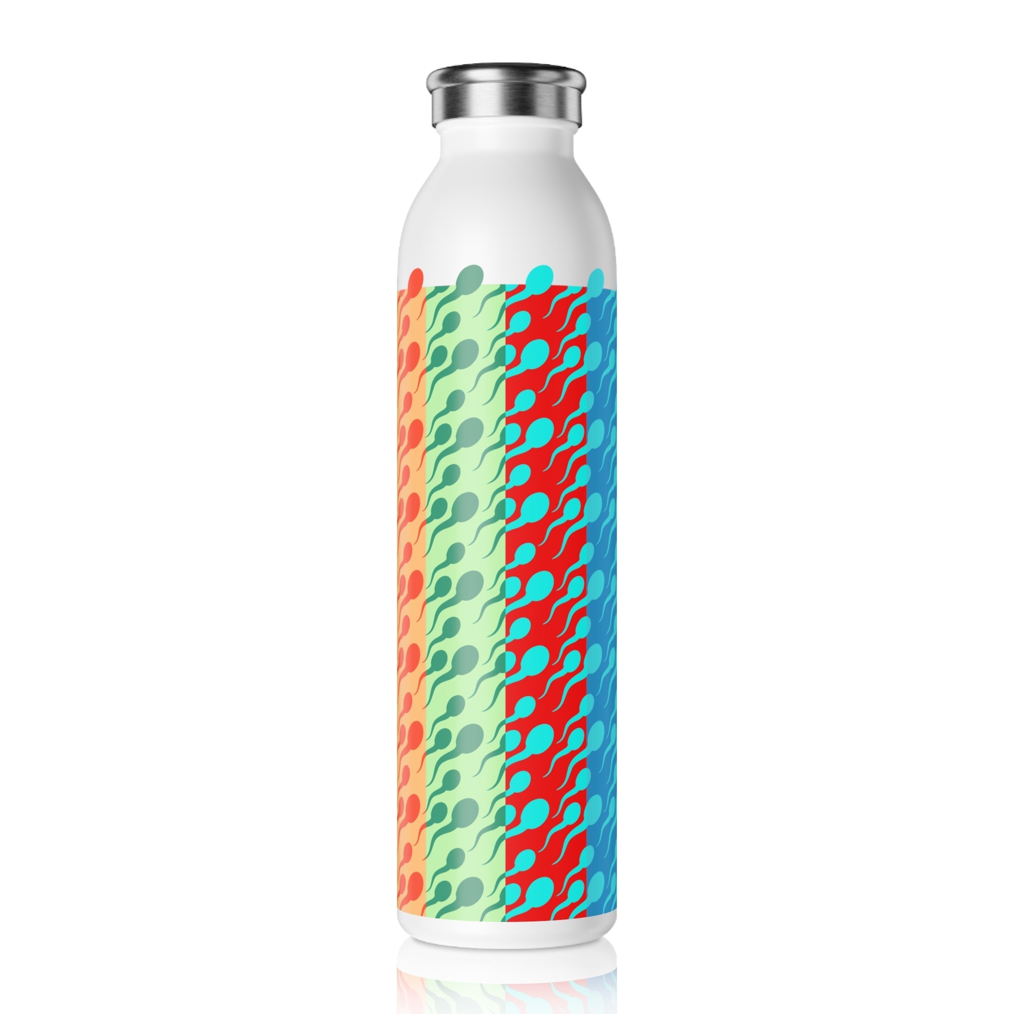 Vibrant Swimmers Stainless Steel Water Bottle