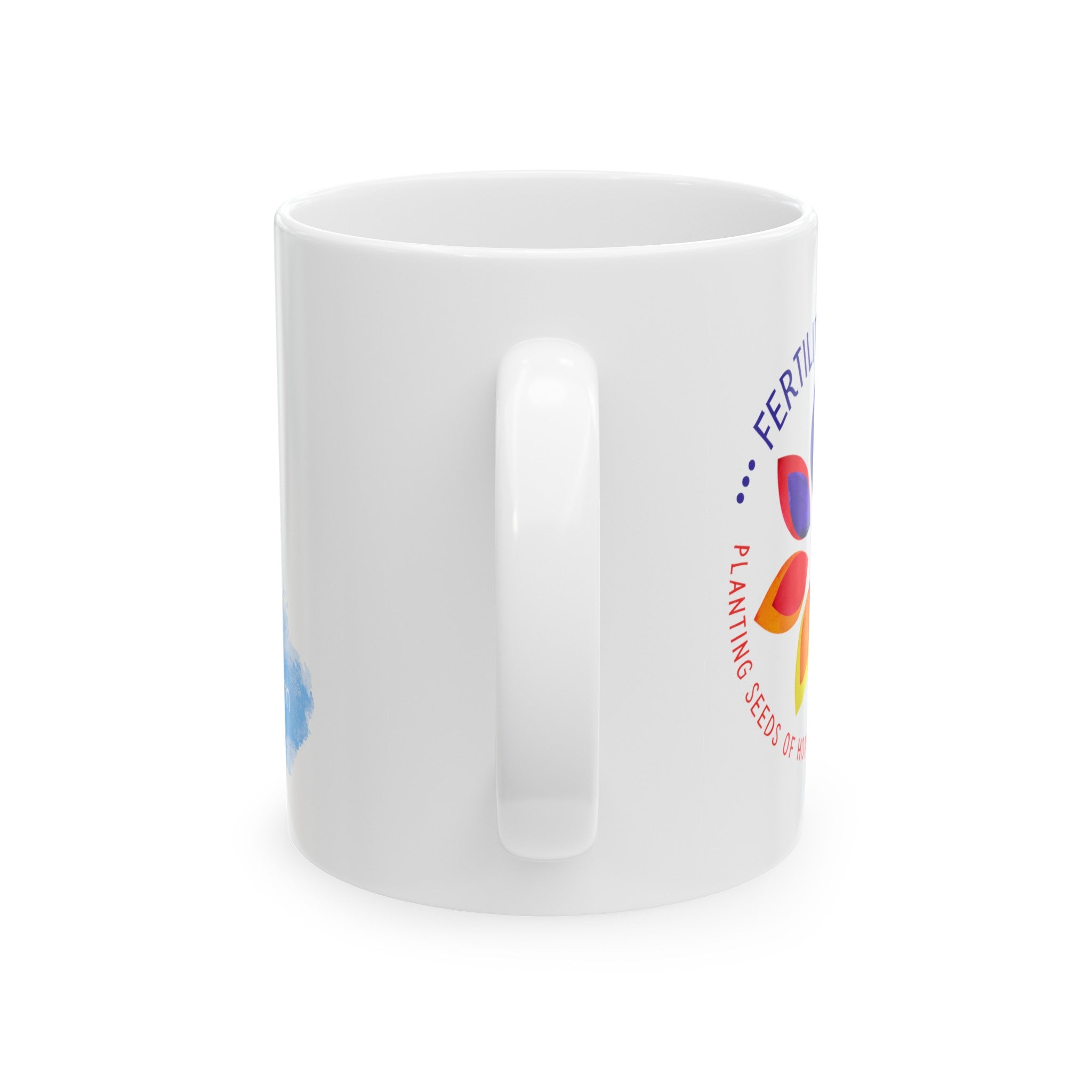 Fertility Nurse Seeds of Hope White Glossy Mug