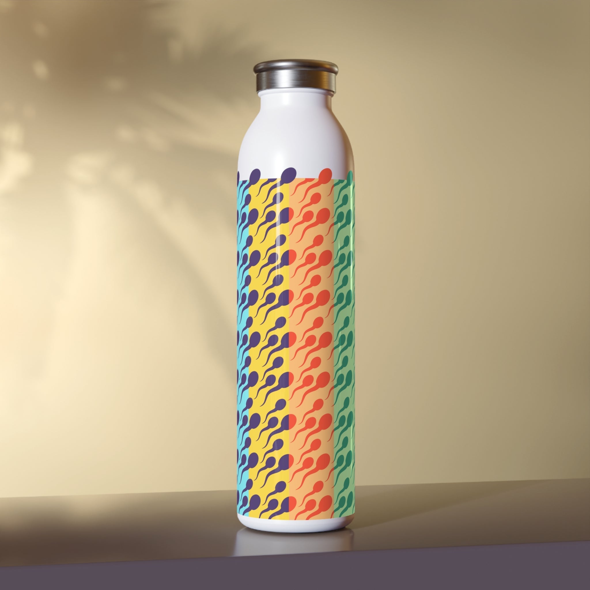 Vibrant Swimmers Stainless Steel Water Bottle