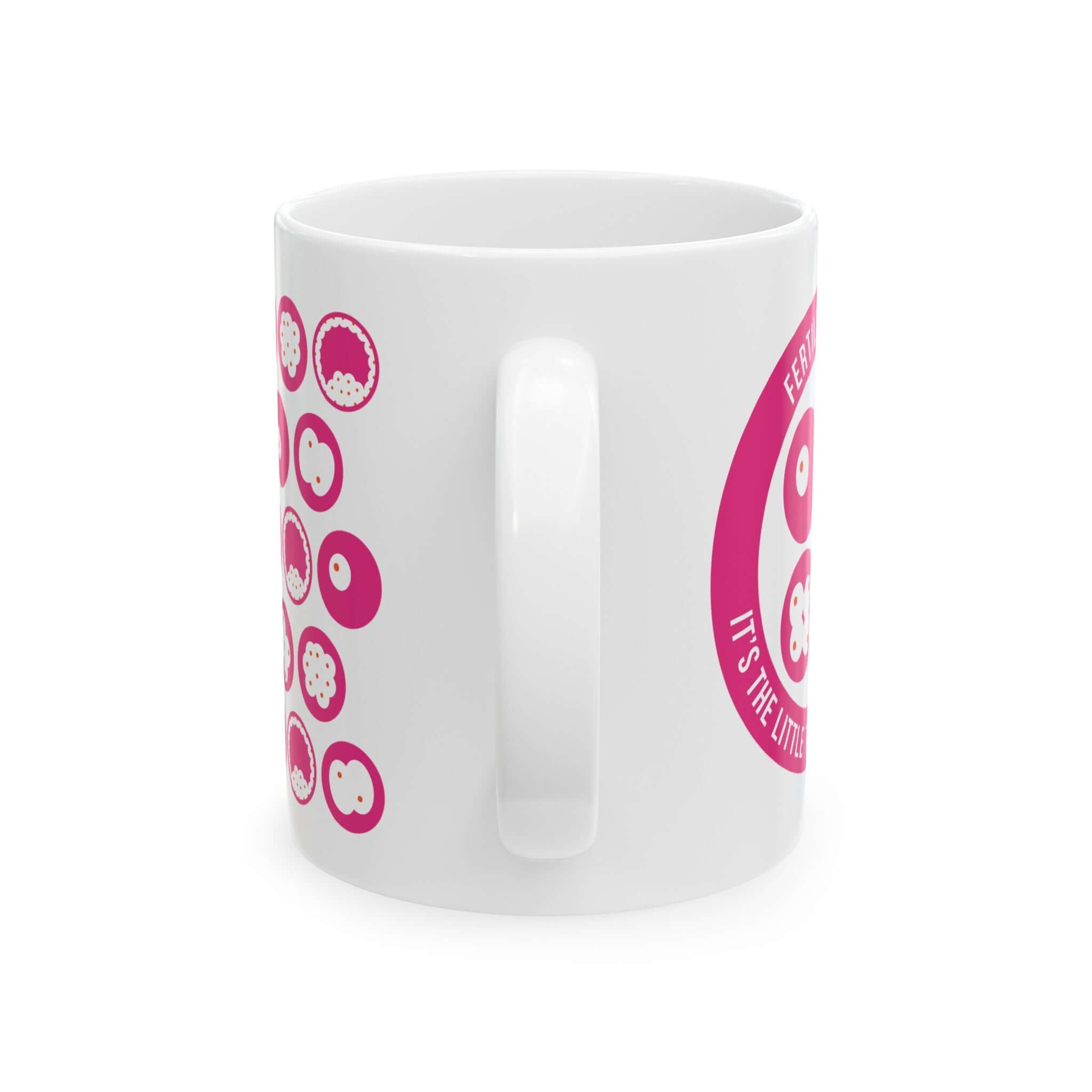 Fertility Nurse Little Things White Glossy Mug