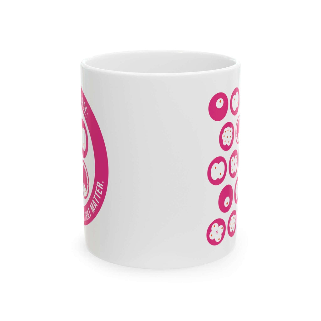 Fertility Nurse Little Things White Glossy Mug