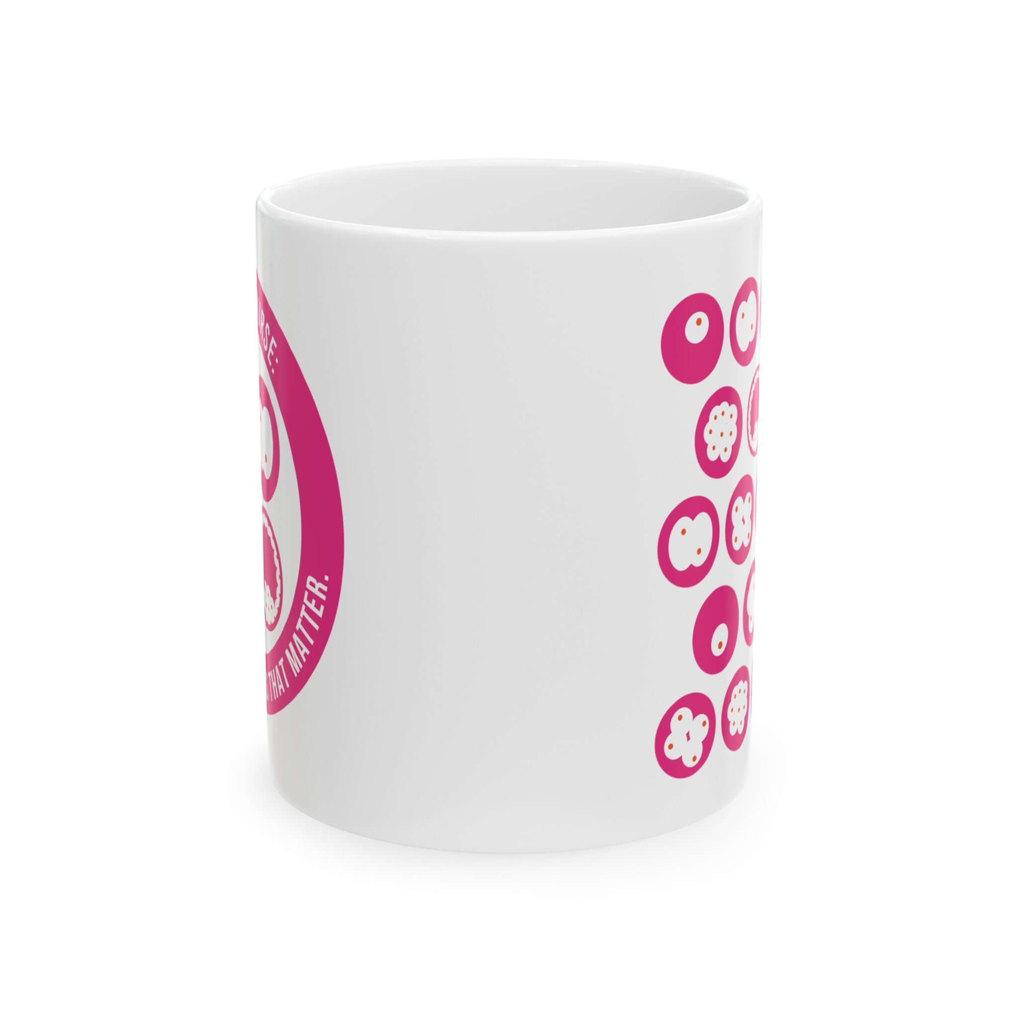 Fertility Nurse Little Things White Glossy Mug