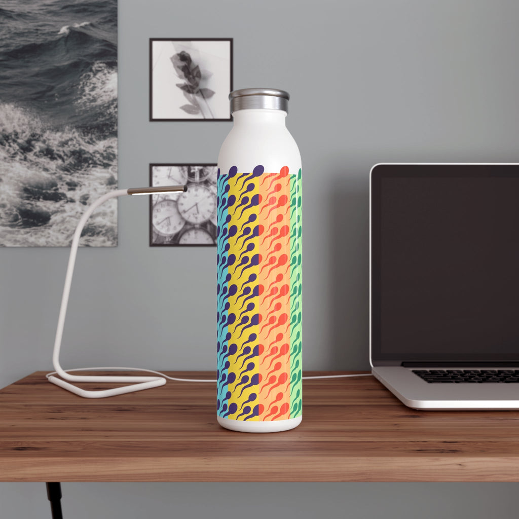 Vibrant Swimmers Stainless Steel Water Bottle
